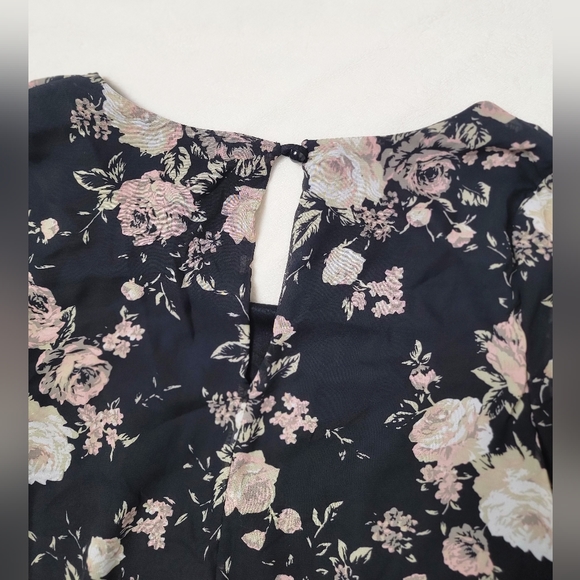 Celine by champion floral blouse size S - Picture 2 of 6